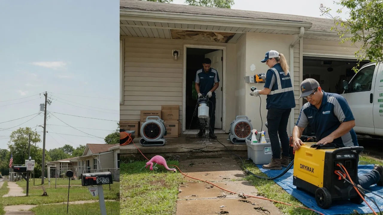 Storm Damage Water Removal in Whitestown, IN near me